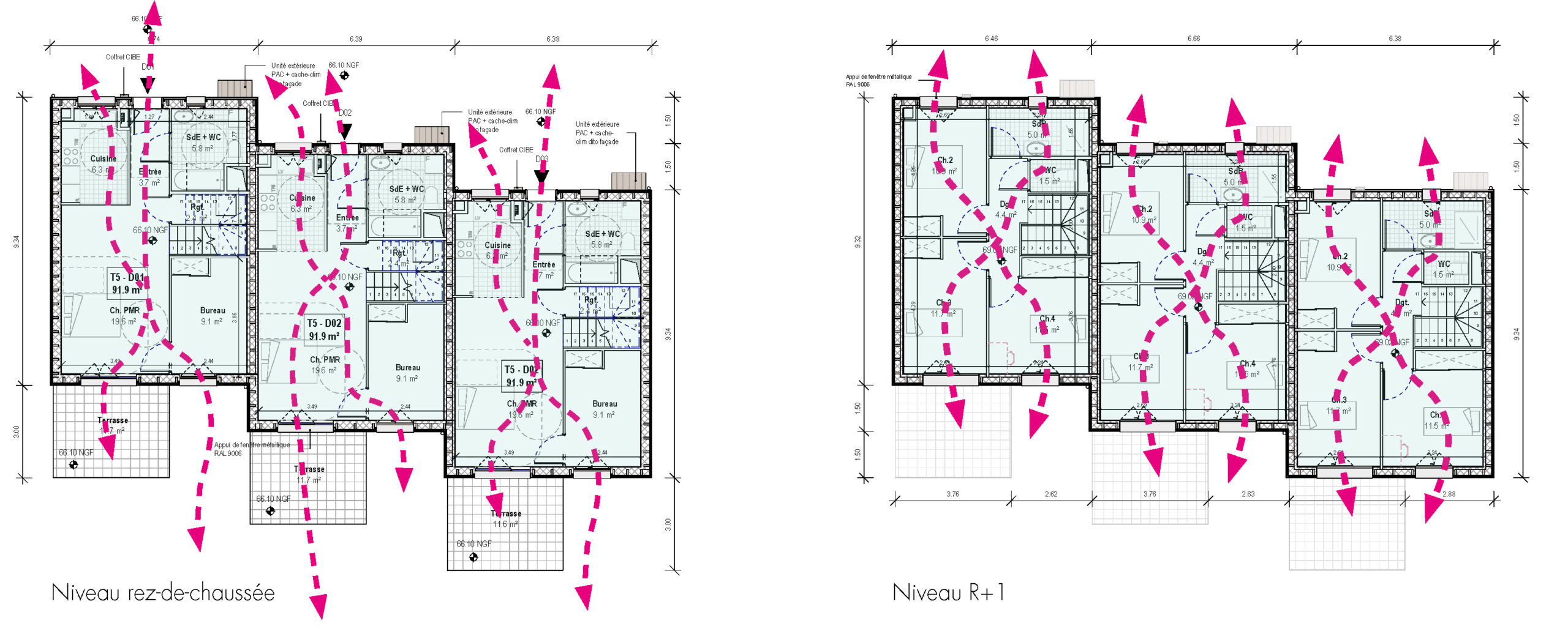 AQMA - PLAN MAISONS - NOISY BAS HEURTS